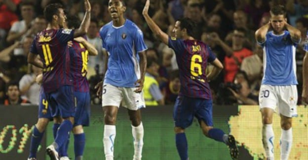 Atletico Madrid og Barcelona mødes i Champions League. Spil livebetting hos Bet365.