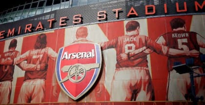 250 kr. risikofrit livespil på mandagen topbrag på Emirates Stadium