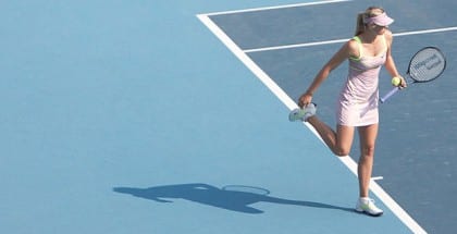Se Sharapova og alle de andre med gratis Australian Open livestreaming hos spiludbyderne
