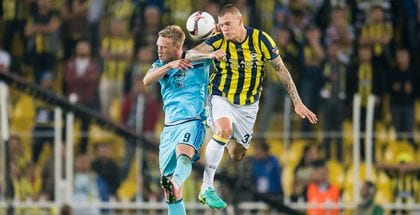 Spil på om Nicolai Jørgensen forlader Feyenoord i sommerpausen