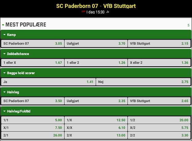 Paderborn-Stuttgart - tips til Bundesligaen fra Brian Laudrup