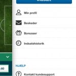 I den nye app fra NordicBet kan du nemt tilgå din konto og pengesager