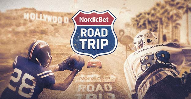 Vind en road trip i USA ved at spille på NFL, NBA og NHL