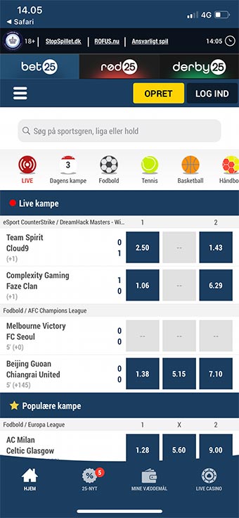 Hent Bet25 app'en i App Store