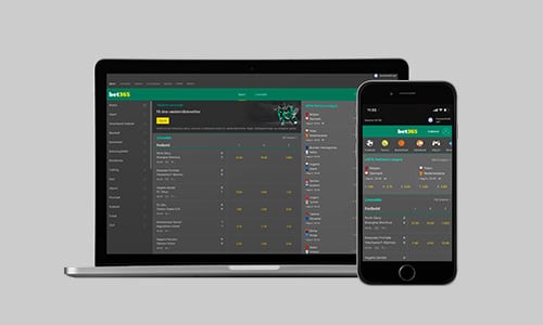 Du kan tilgå Bet365 på alle dine devices