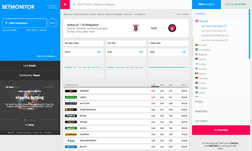 Betmonitor er en særdeles spændende ny odds-sammenligner på markedet