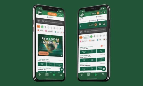 Mr Green Sport har både en app til iOS og Android