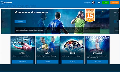 NordicBet byder på et flot produkt med fokus på skandinaviske kunder