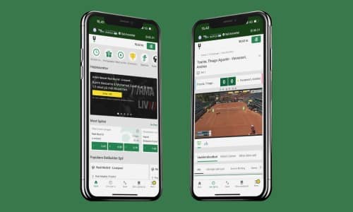 Unibet har en knaldstærk app til mobilen - både til iOS og Android